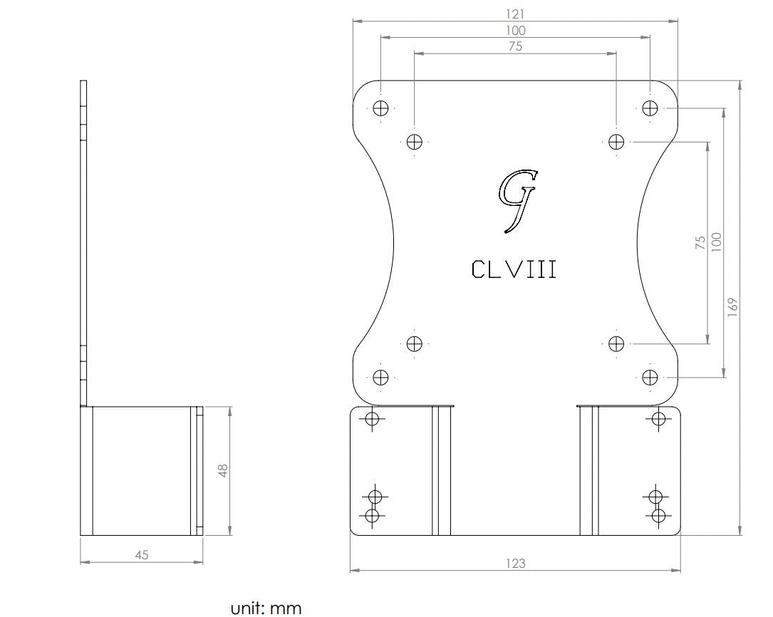 Gladiator Joe HP32s Adapter Bracket - GJ0A0158-R0