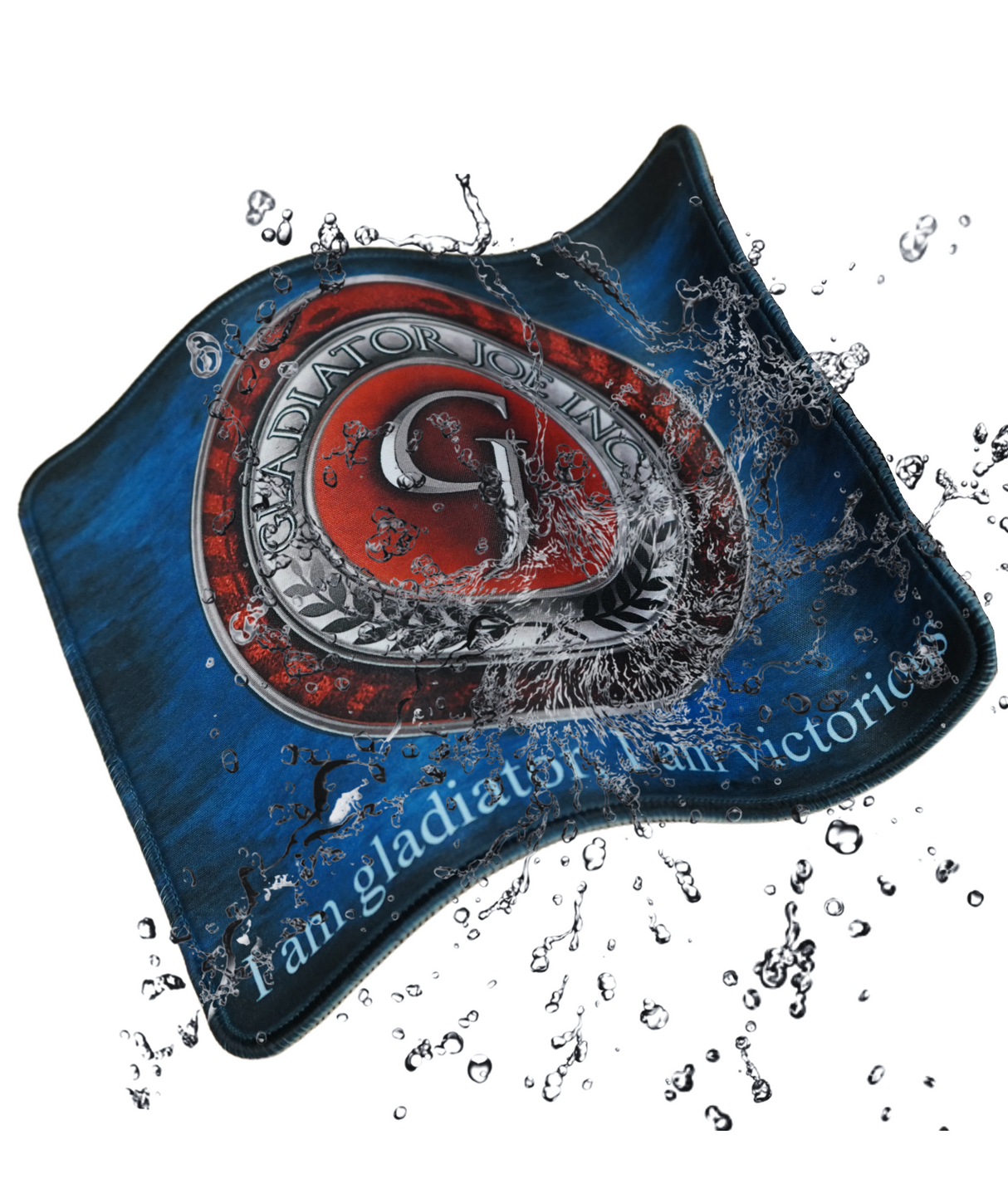 Gladiator Joe Square Mouse Pad Beautiful, Personalized Premium-Textured Custom Mouse Mat Design, Washable Mousepad Lycra Cloth, Non-Slip Rubber Base Computer Mouse Pads for Wireless Mouse-GJMP0011