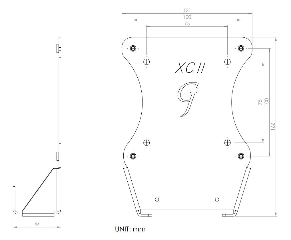 Gladiator Joe Lenovo Monitor VESA Adapter Bracket - GJ0A0092-R0