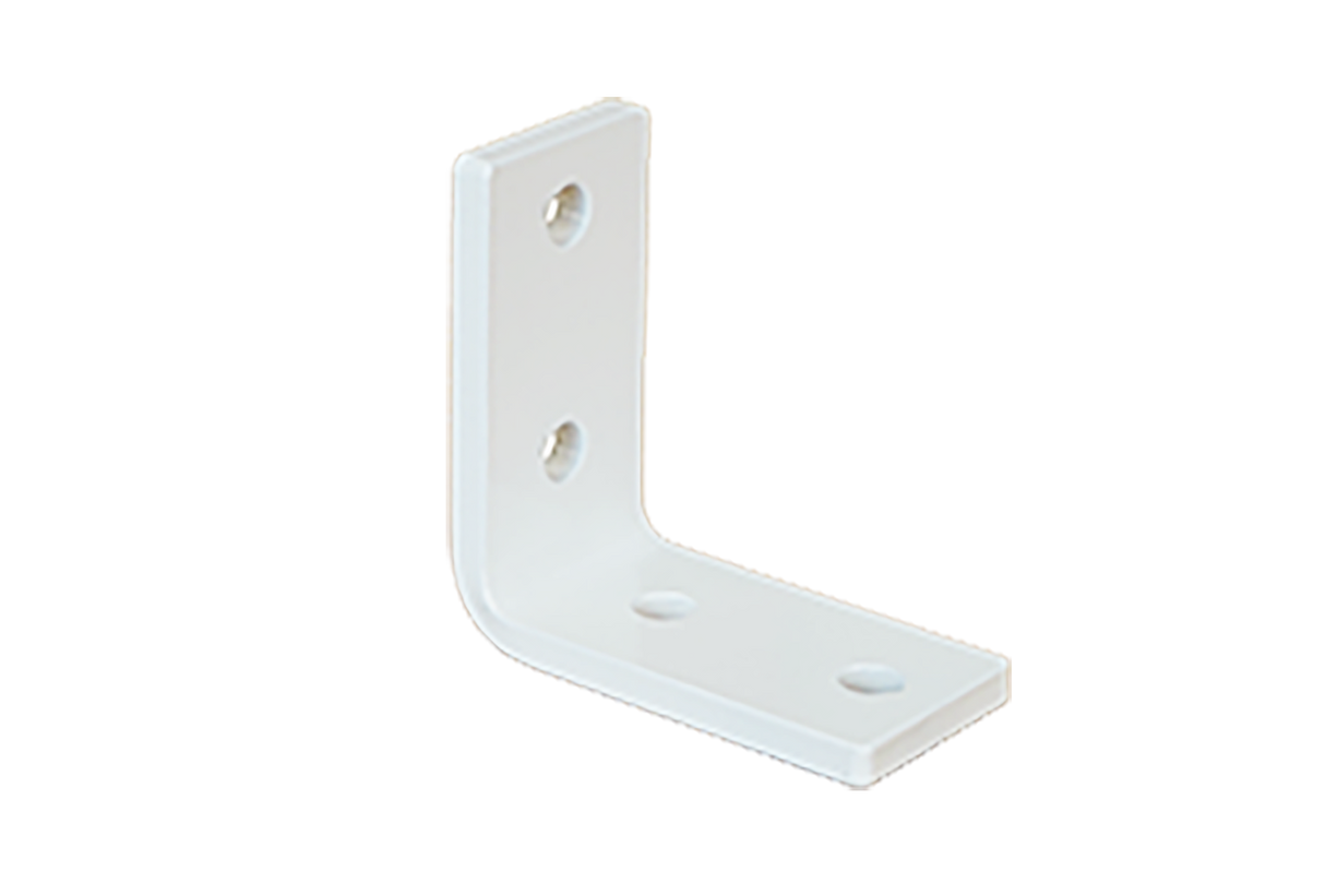 Gladiatorjoe 3" L Shelf Bracket powder coated gloss white