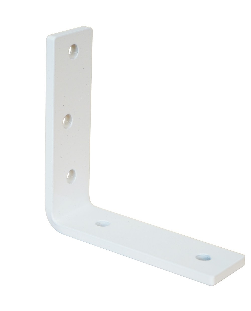 Gladiatorjoe 5" L Shelf Bracket powder coated gloss white