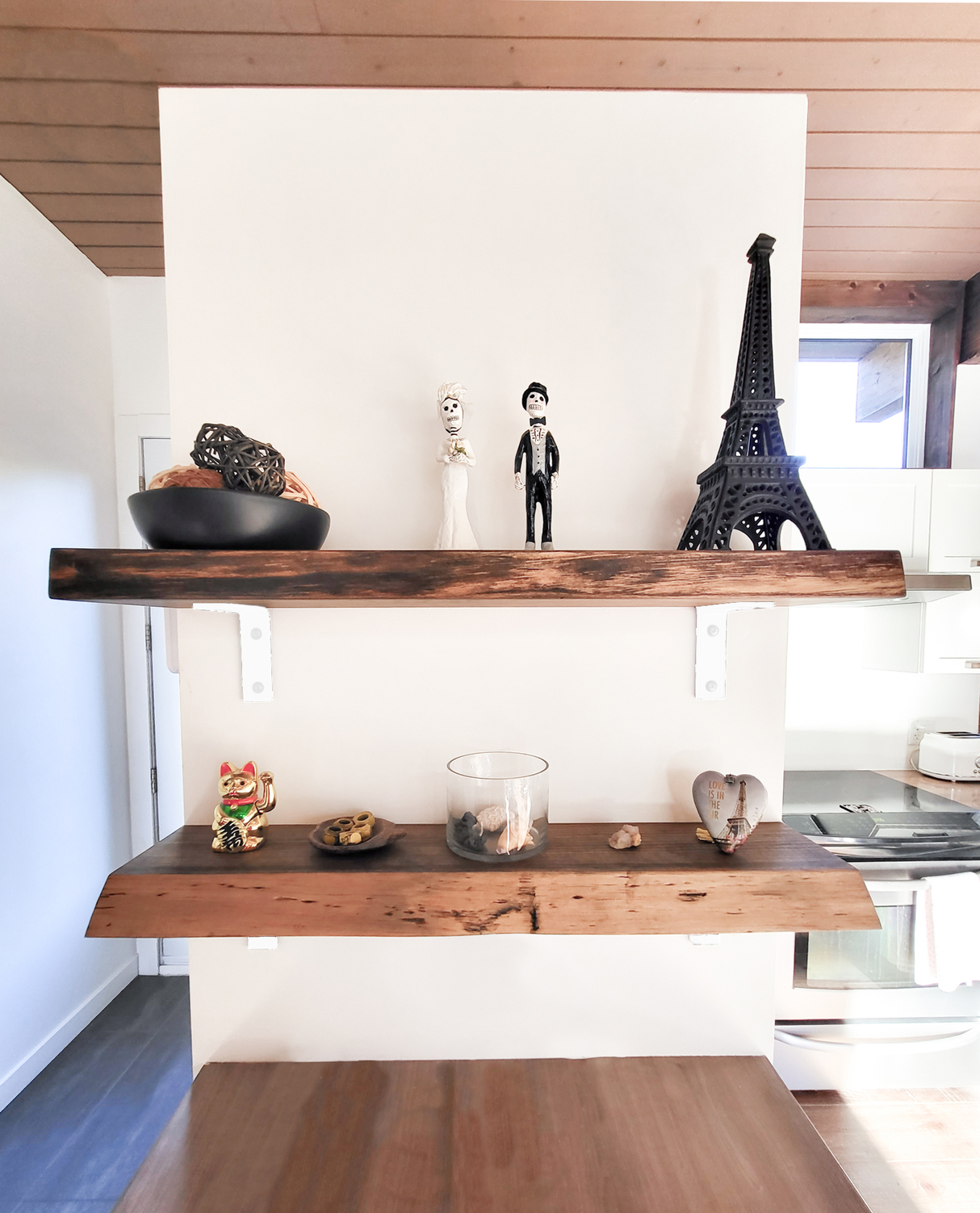 Gladiatorjoe 3" L Shelf Bracket powder coated gloss white