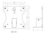 Gladiator Joe HP  Series 5 Monitor VESA Adapter Bracket - GJ0A0187-R2