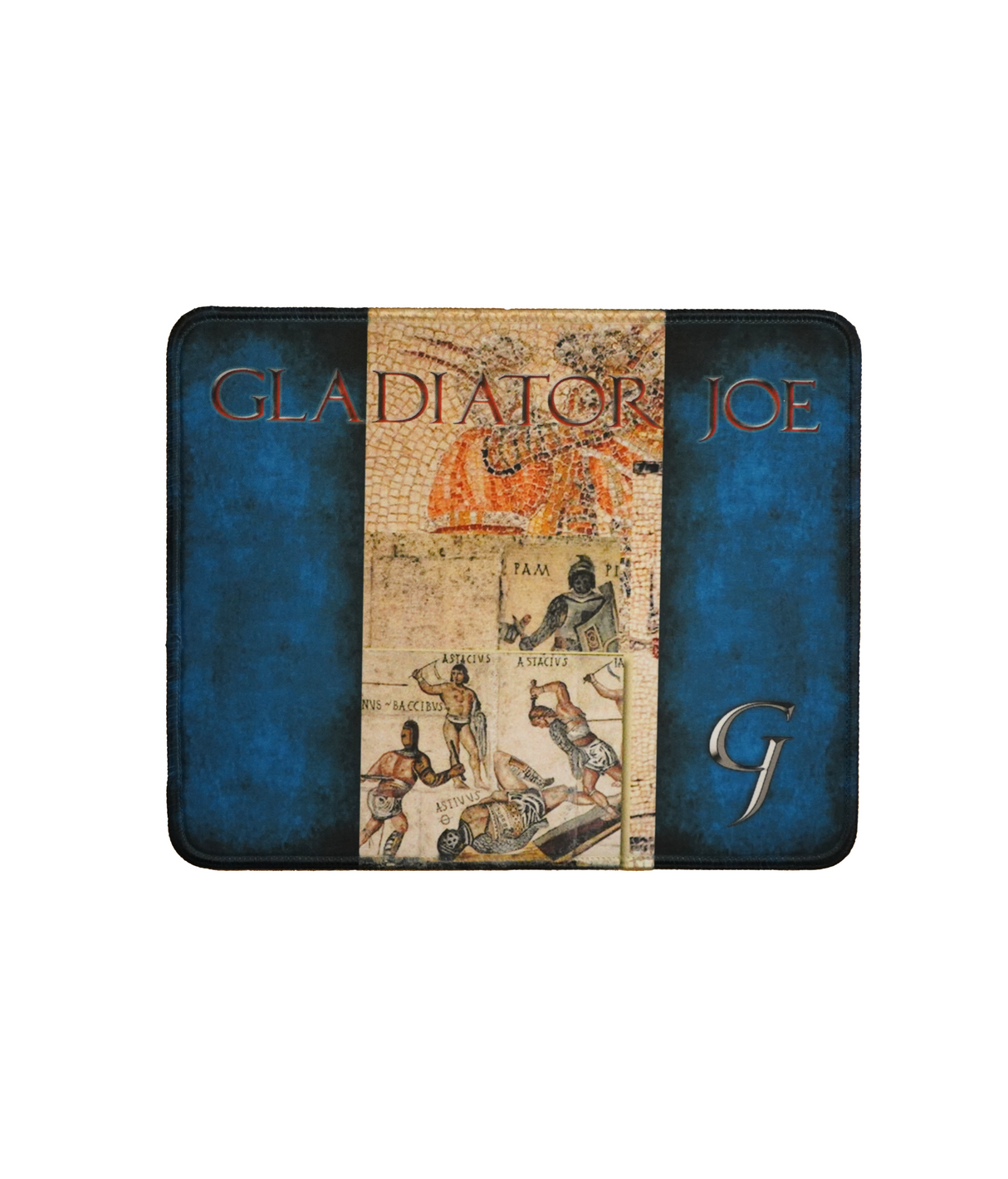 Gladiator Joe Square Mouse Pad Beautiful, Personalized Premium-Textured Custom Mouse Mat Design, Washable Mousepad Lycra Cloth, Non-Slip Rubber Base Computer Mouse Pads for Wireless Mouse-GJMP0002