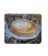 Gladiator Joe Square Mouse Pad Beautiful, Personalized Premium-Textured Custom Mouse Mat Design, Washable Mousepad Lycra Cloth, Non-Slip Rubber Base Computer Mouse Pads for Wireless Mouse-GJMP0004