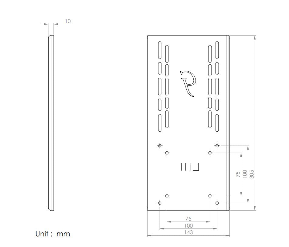 Support VESA pour moniteur Gladiator Joe - GJ0A0053-R1