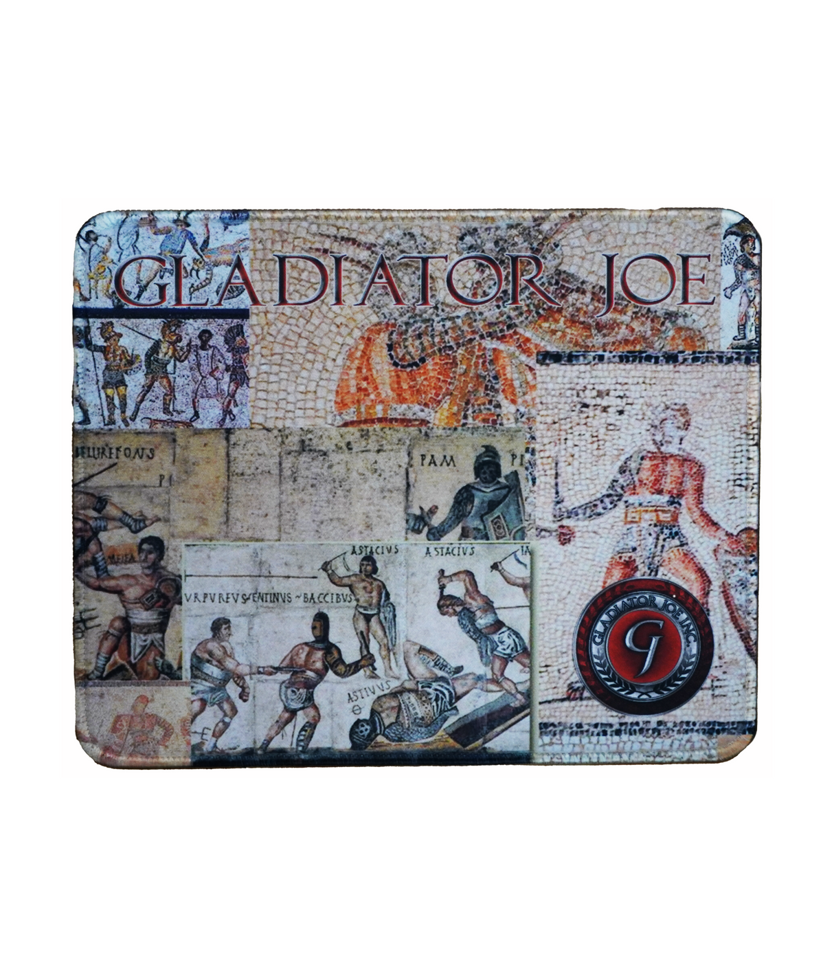 Gladiator Joe Square Mouse Pad Beautiful, Personalized Premium-Textured Custom Mouse Mat Design, Washable Mousepad Lycra Cloth, Non-Slip Rubber Base Computer Mouse Pads for Wireless Mouse-GJMP0006