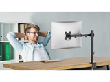 Gladiator Joe Heavy Duty Single/one Desktop Monitor Mount/arm VESA Compatible | Fully Adjustable articulating arm | Supports Heavy Monitors | 17to 32 inch | 18 lb